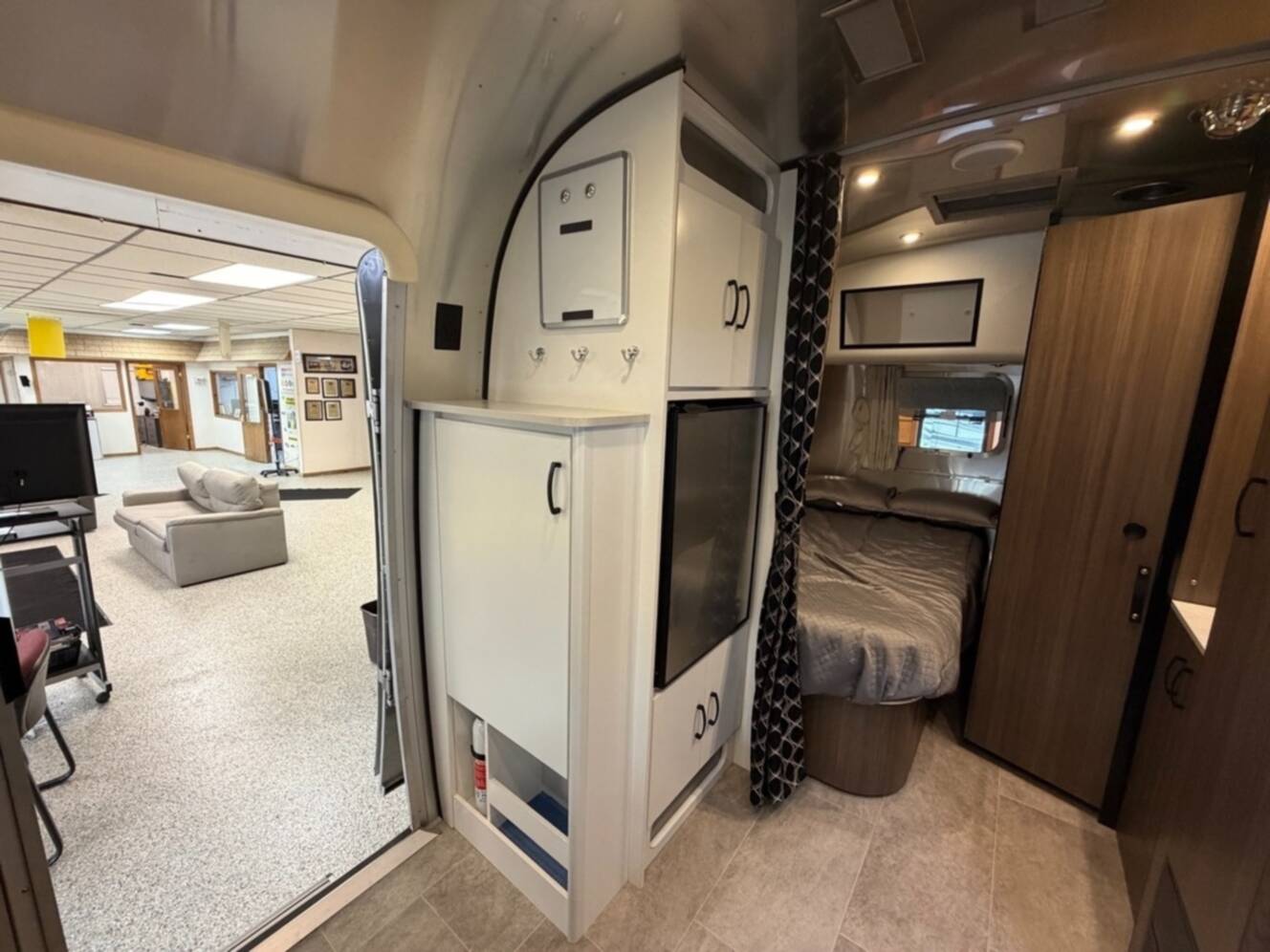 A photo of this 2022 Airstream Caravel 19CB