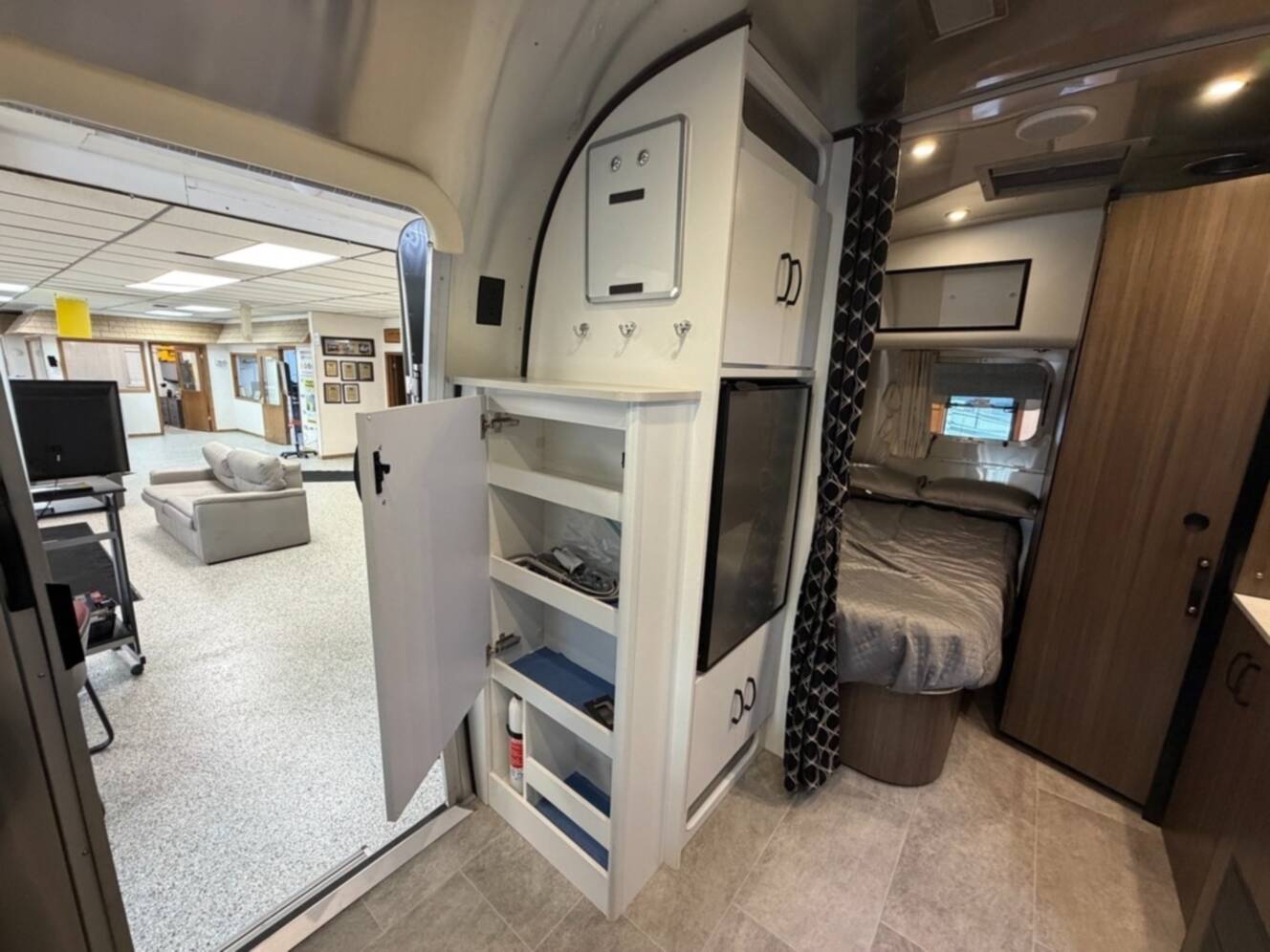A photo of this 2022 Airstream Caravel 19CB