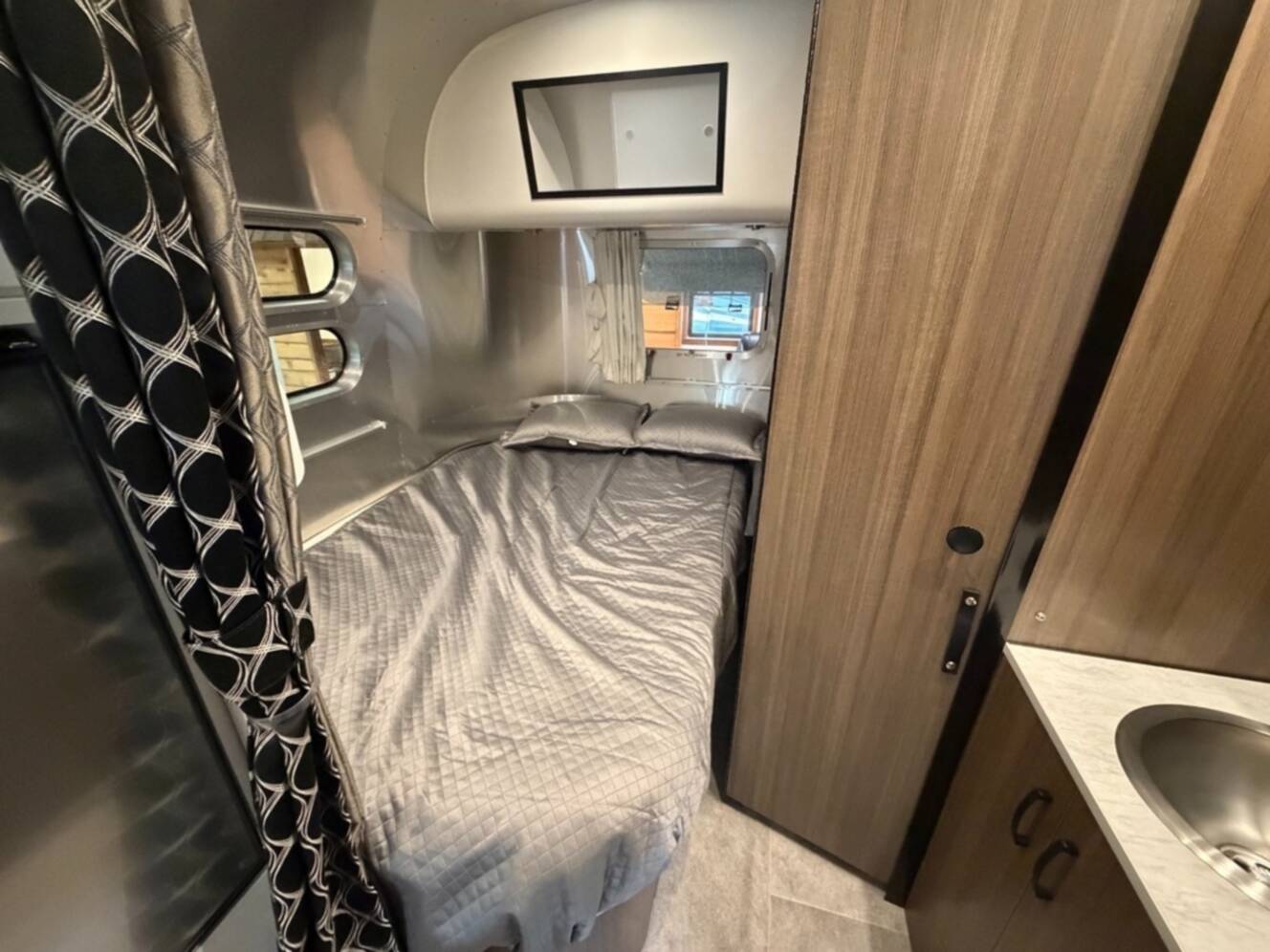 A photo of this 2022 Airstream Caravel 19CB