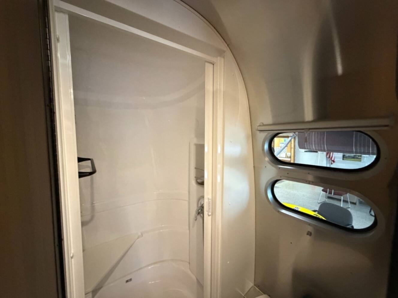 A photo of this 2022 Airstream Caravel 19CB