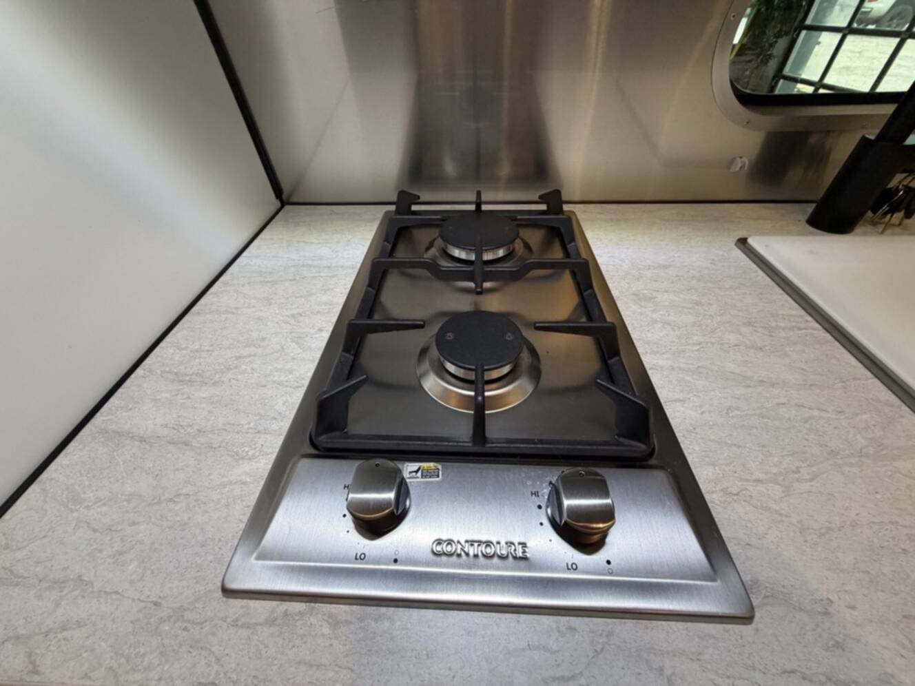 A photo of this 2022 Airstream Caravel 19CB