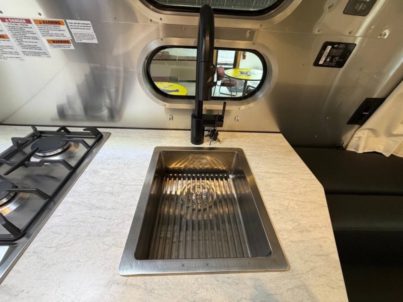 A photo of this 2022 Airstream Caravel 19CB