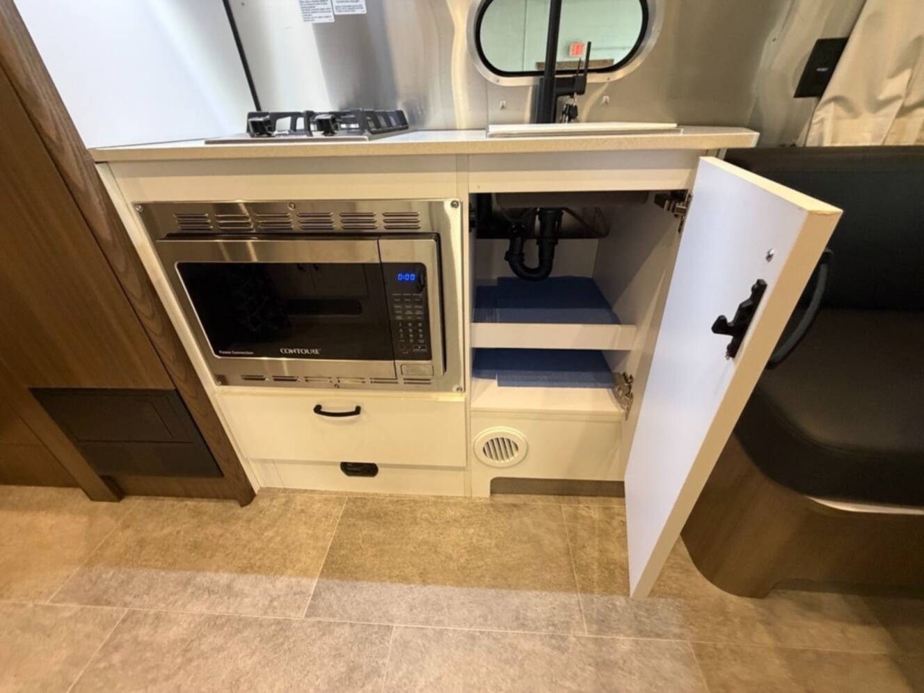A photo of this 2022 Airstream Caravel 19CB