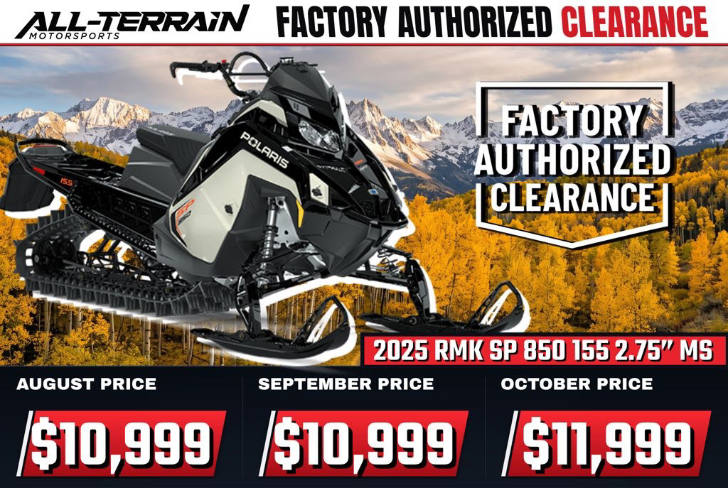 2025 Polaris RMK SP 850 155 2.75" MS. in grand junction CO