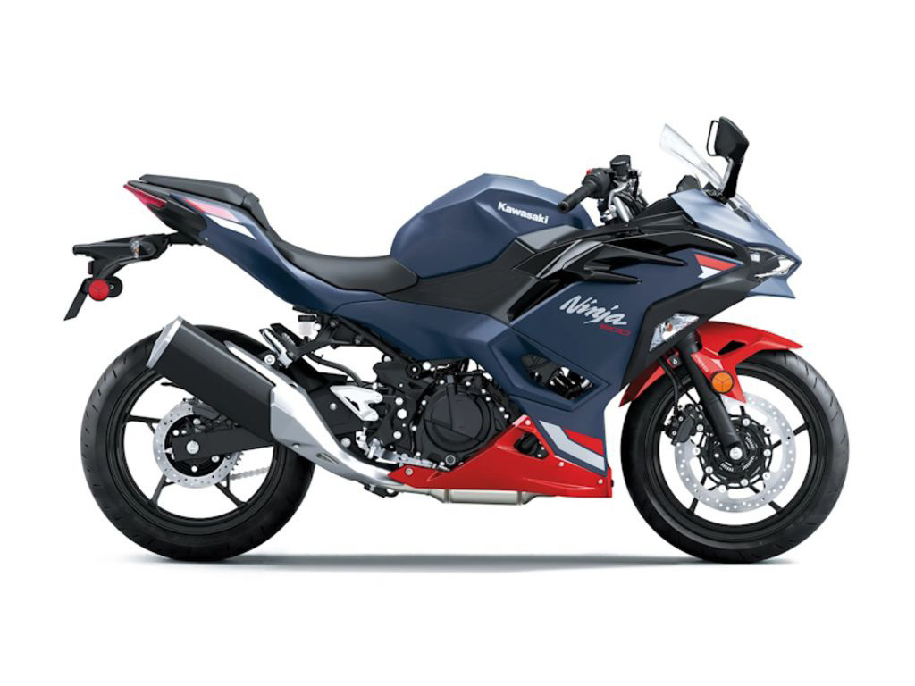 2026 Kawasaki Ninja 500 ABS Metallic Matte Twilight Blue ABS in Conneaut Lake, PA
