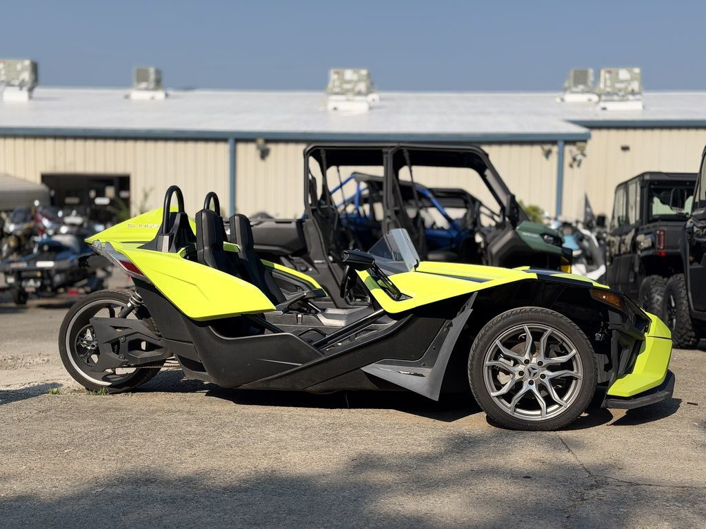2023 Polaris Slingshot Slingshot SL Neon Lime (AutoDrive) SL Pacific Teal ( SL in Huntsville, AL