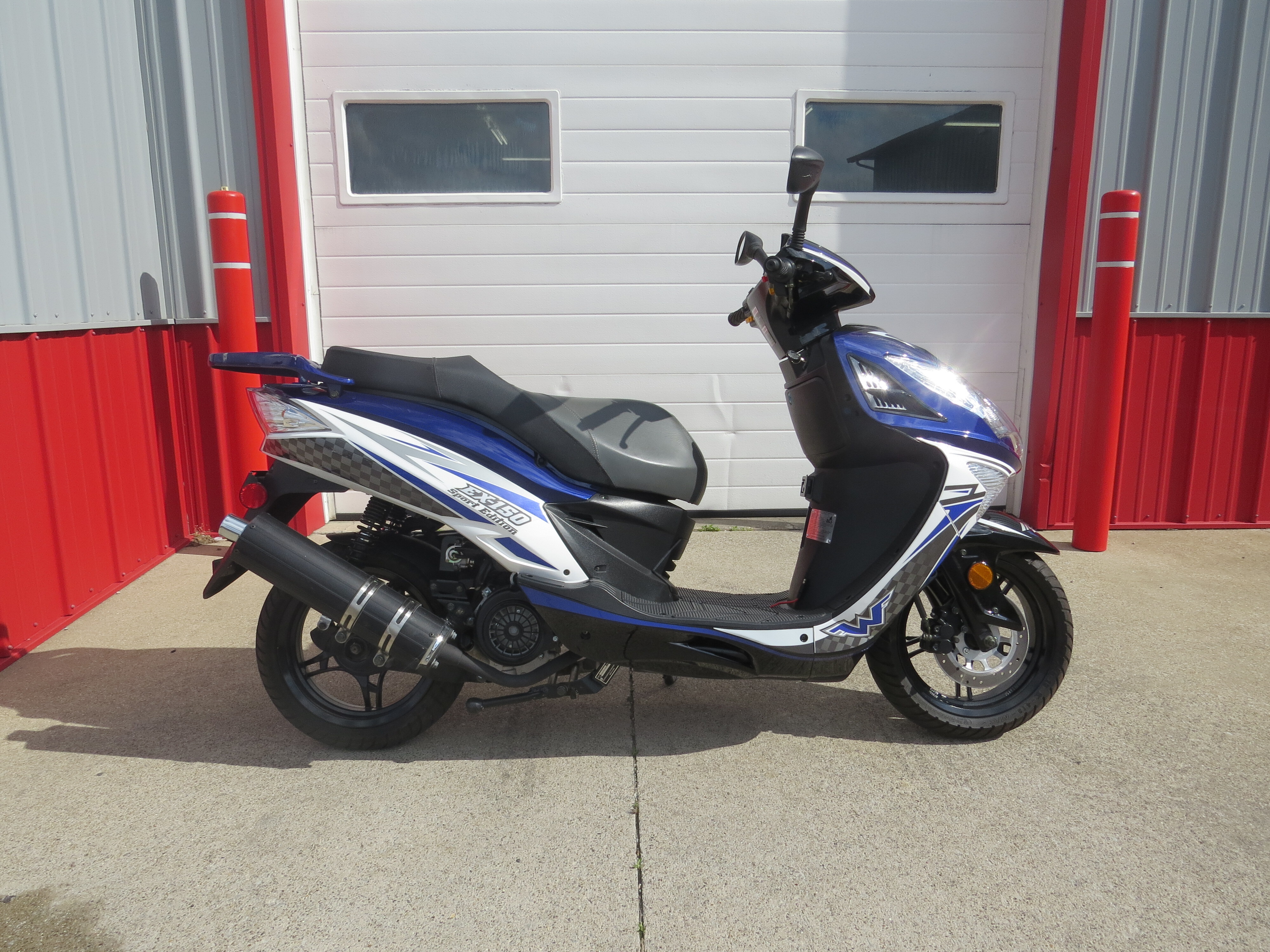 2022 Wolf Brand Scooters WOLF EX150 150 in Litchfield, IL