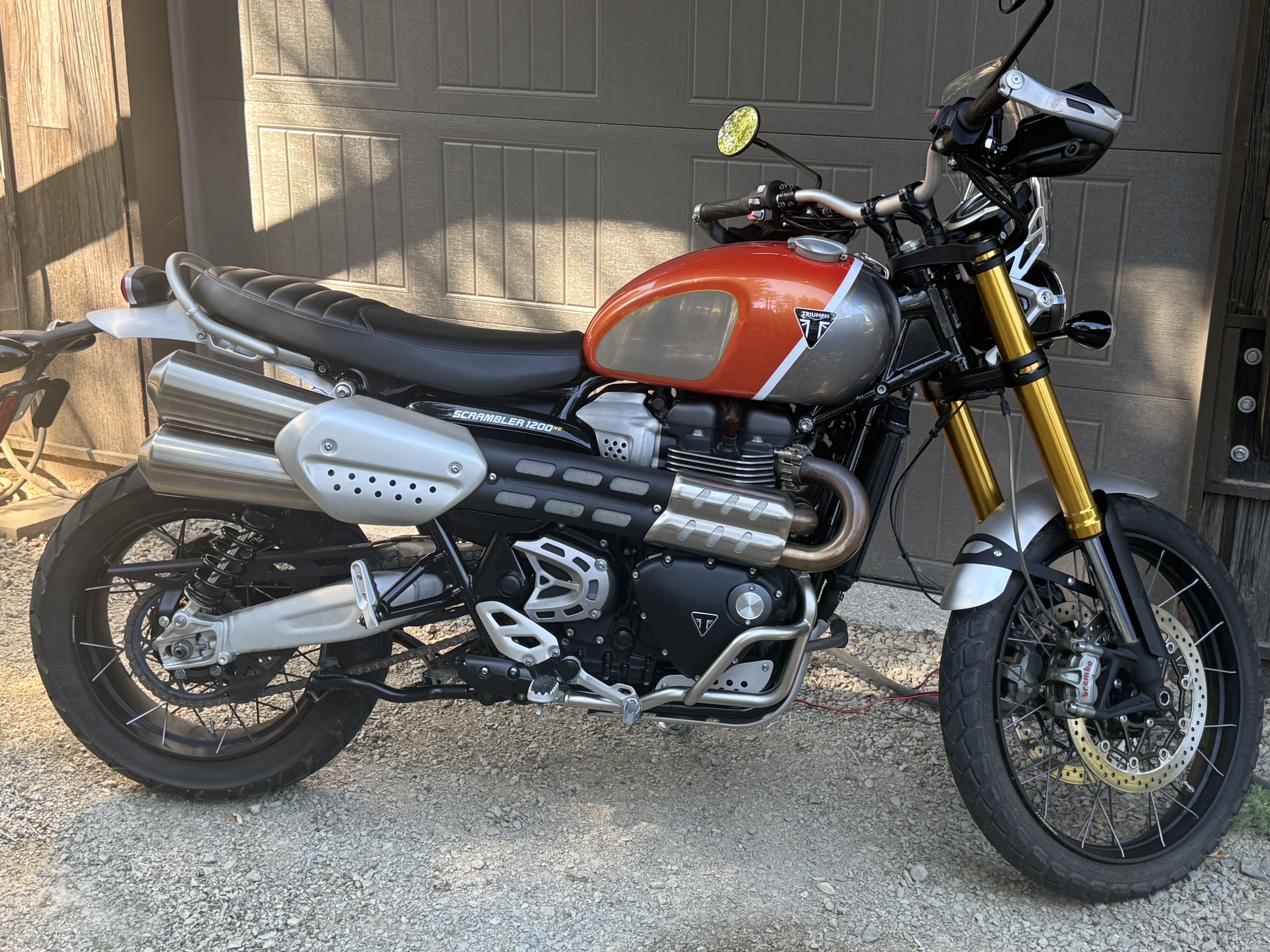 2022 Triumph SCRAMBLER 1200 XE GOLD LINE XE GOLD LINE in Sagle, ID