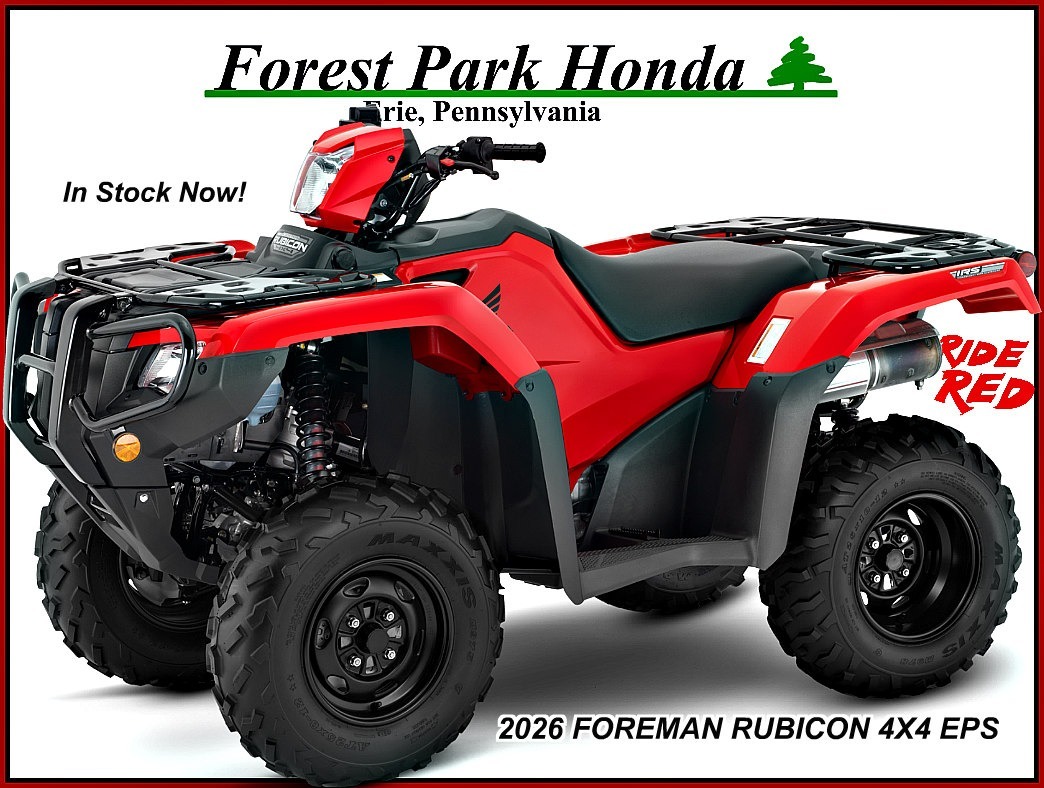 2026 Honda FourTrax Foreman Rubicon 4x4 EPS in erie PA