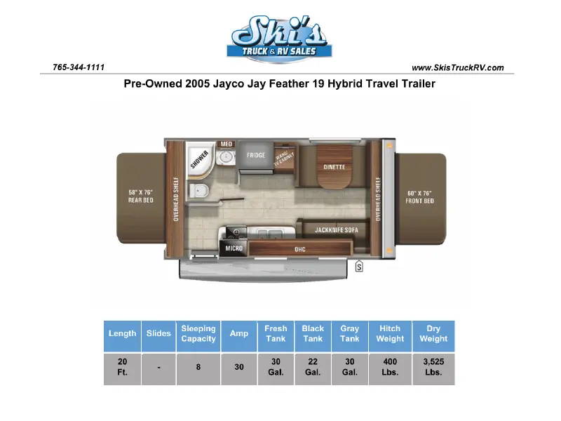 2005 Jayco 19 Hybrid
