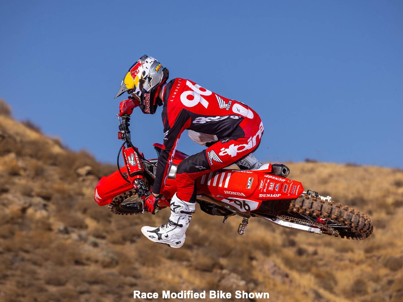 A photo of this 2026 Honda CRF450R