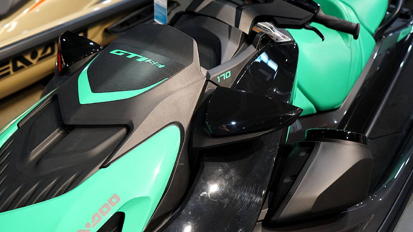 A photo of this 2026 Sea-Doo GTI SE 170 Tech Package, Audio, iDF, iBR