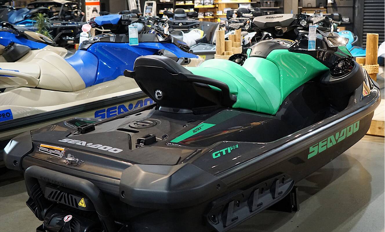 A photo of this 2026 Sea-Doo GTI SE 170 Tech Package, Audio, iDF, iBR