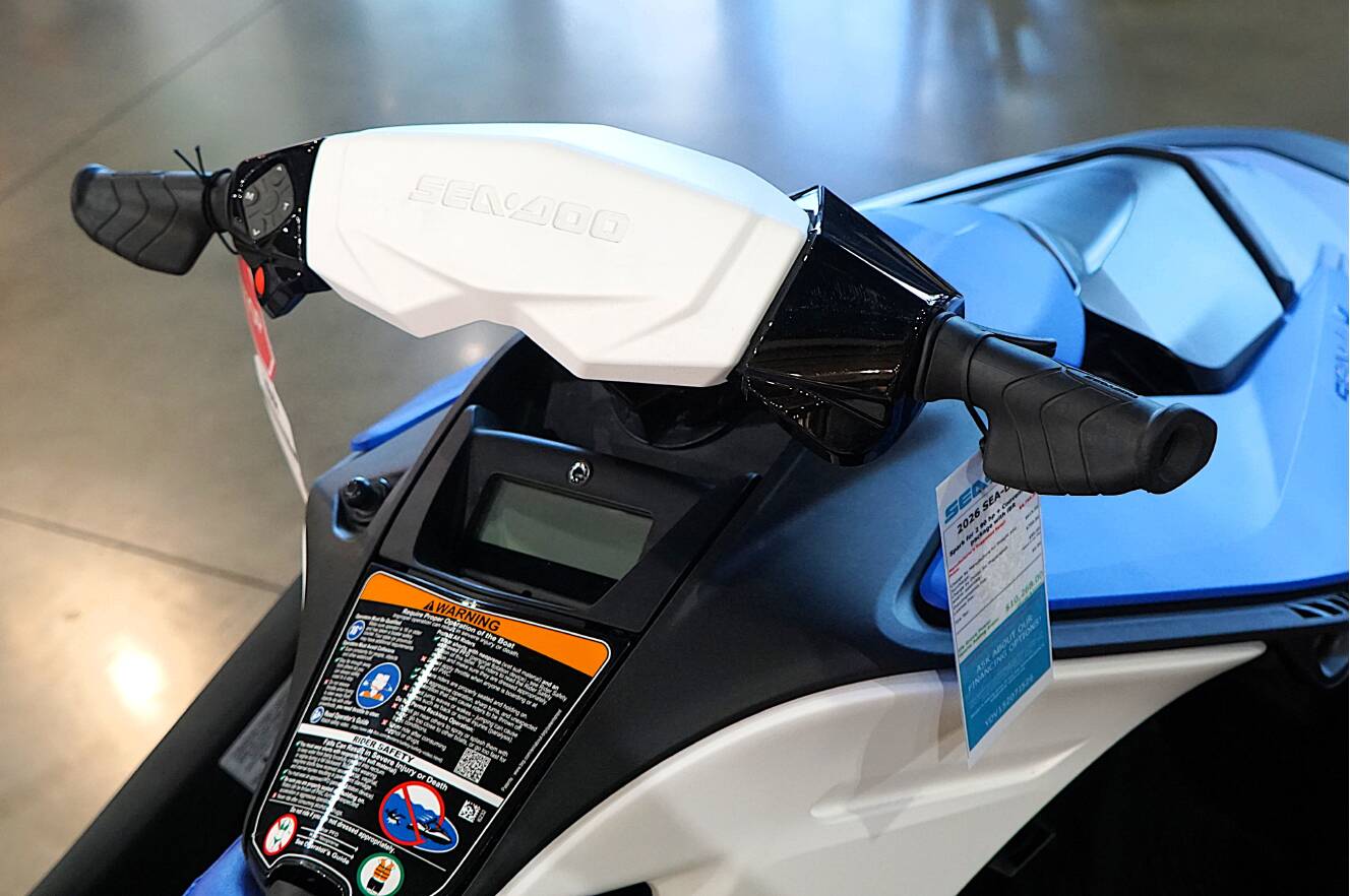 A photo of this 2026 Sea-Doo Spark for 2 90 hp Convenience package with iBR