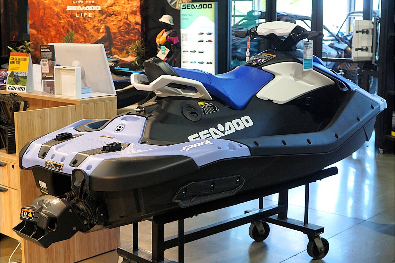 A photo of this 2026 Sea-Doo Spark for 2 90 hp Convenience package with iBR