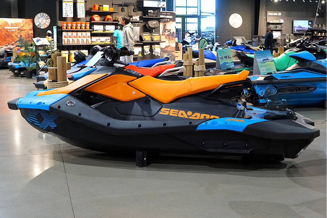 A photo of this 2026 Sea-Doo Spark Trixx for 3 iBR