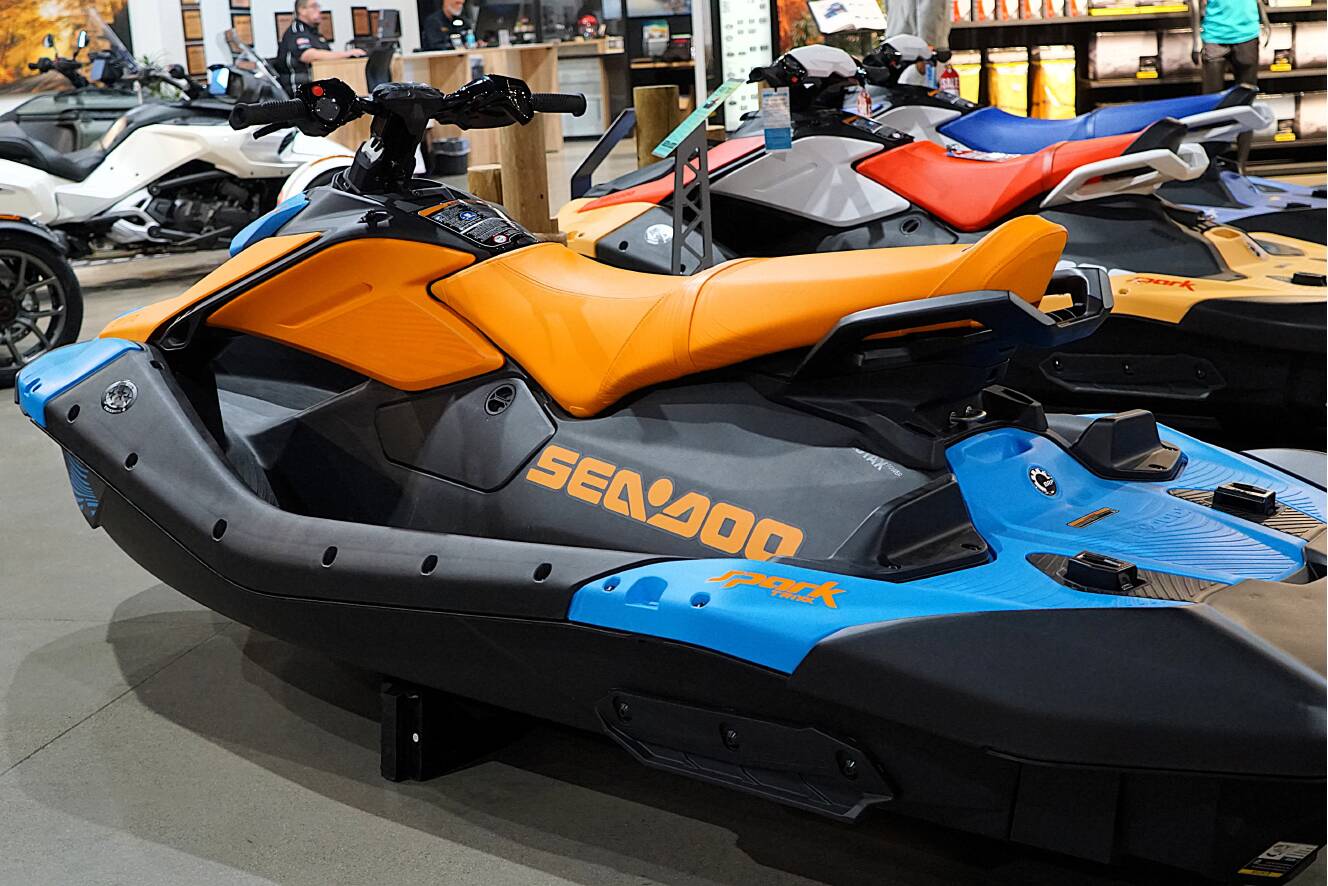 A photo of this 2026 Sea-Doo Spark Trixx for 3 iBR