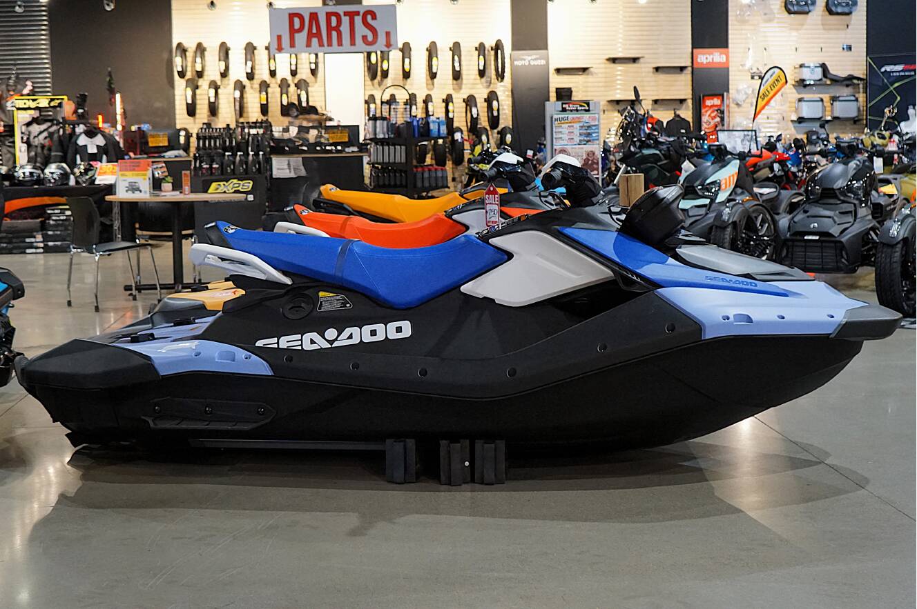 A photo of this 2026 Sea-Doo Spark for 3 90 hp Convenience package with iBR and A