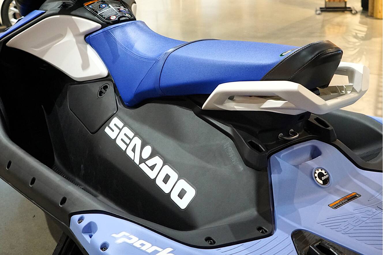 A photo of this 2026 Sea-Doo Spark for 3 90 hp Convenience package with iBR and A