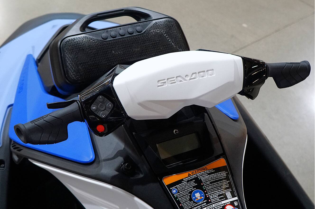 A photo of this 2026 Sea-Doo Spark for 3 90 hp Convenience package with iBR and A