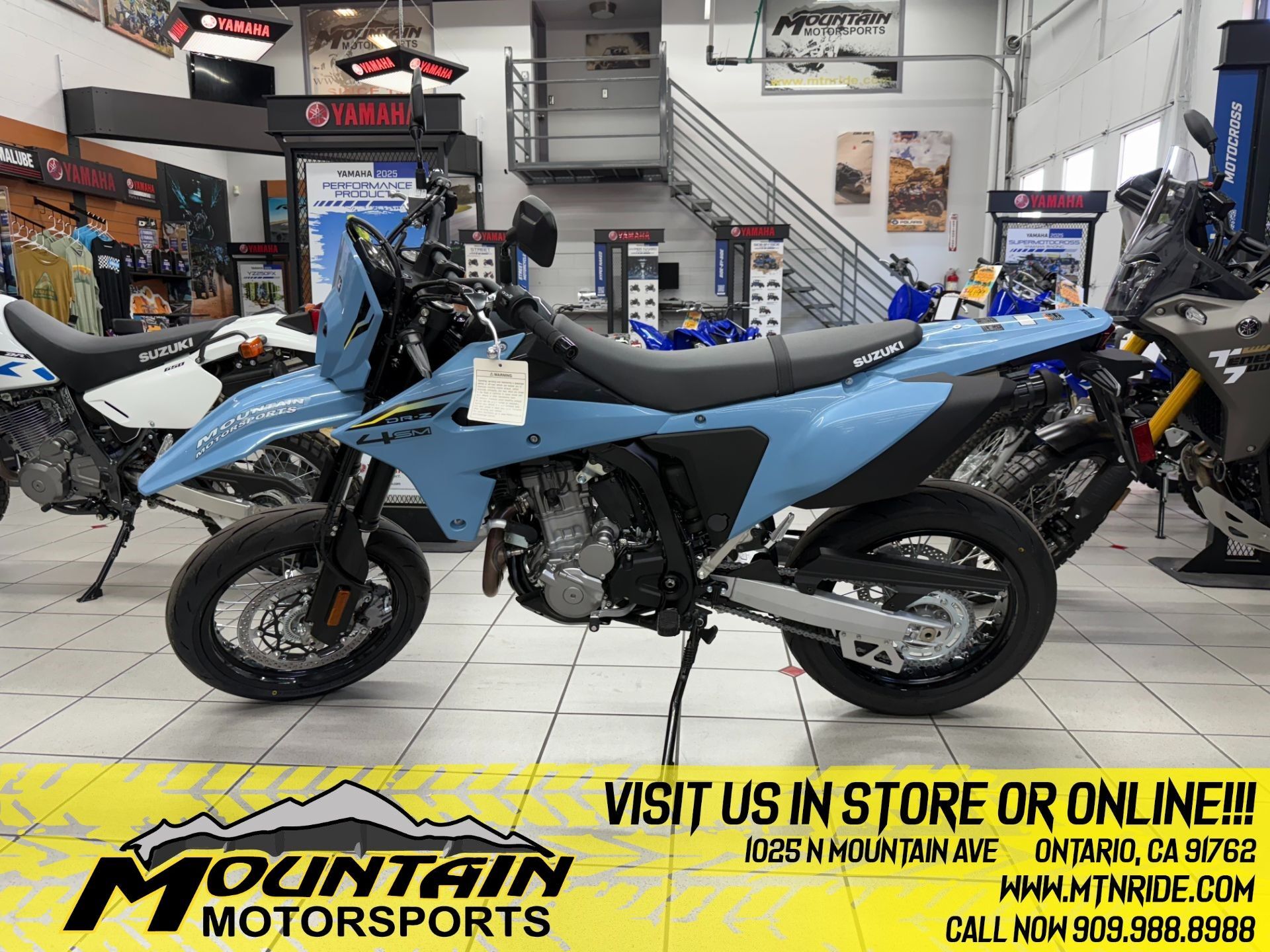 2025 Suzuki DR-Z4SM BASE in Ontario, CA
