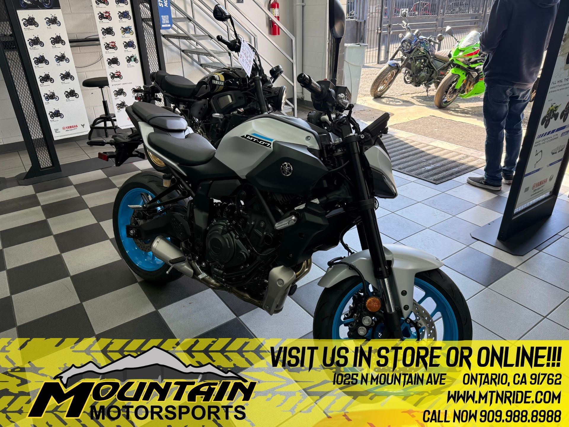 2026 Yamaha MT-07 Sportbike motorcycle