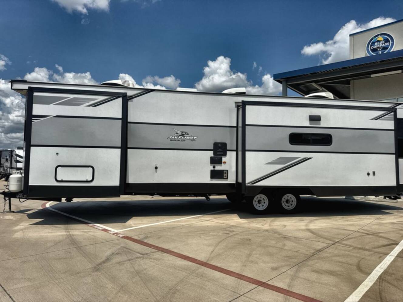 A photo of this 2025 Jayco Jay Flight Bungalow 40RLTS