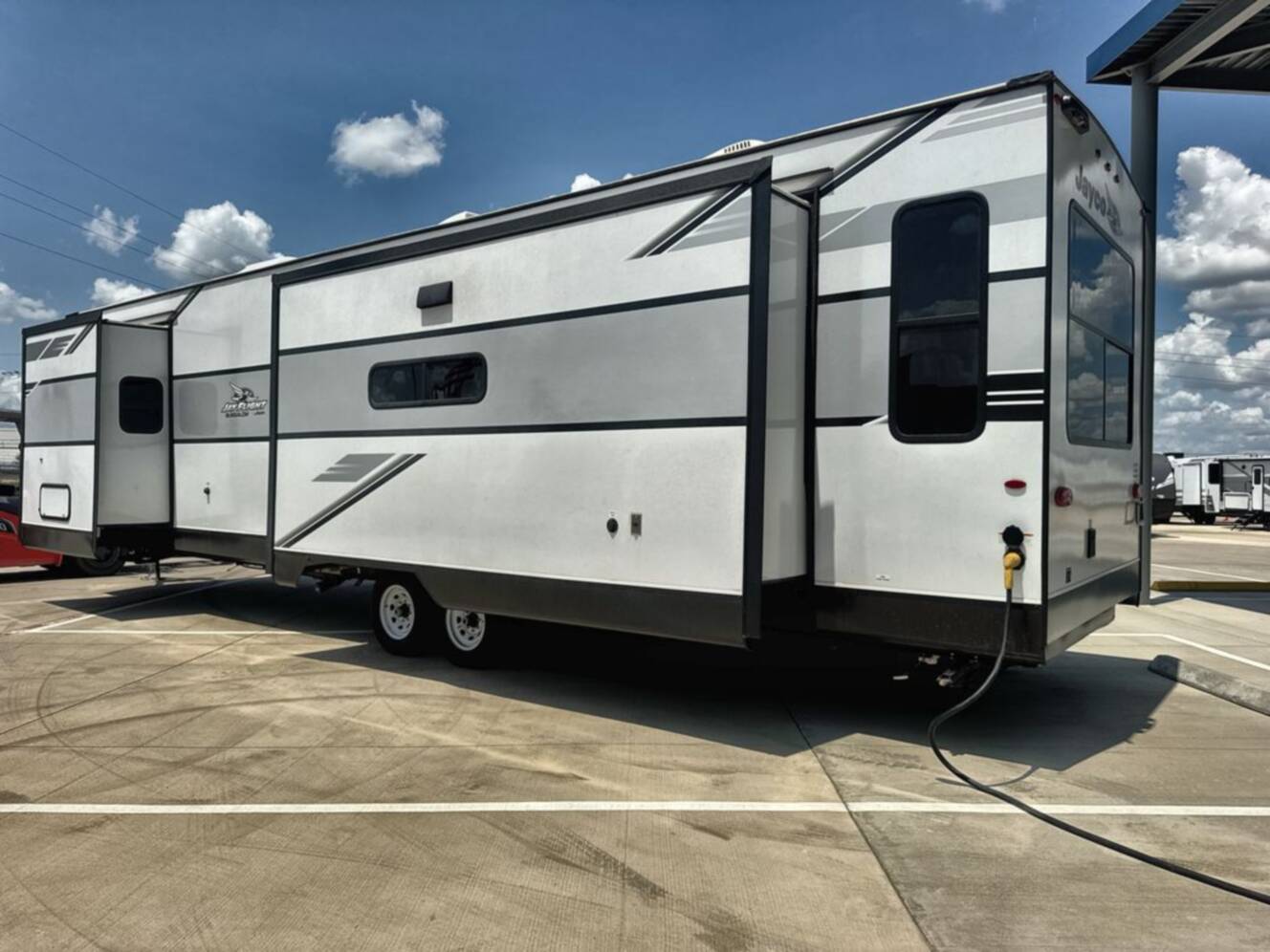A photo of this 2025 Jayco Jay Flight Bungalow 40RLTS