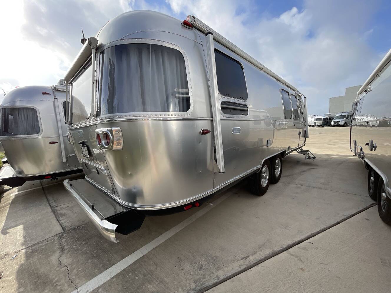 A photo of this 2023 Airstream Pottery Barn 28RB