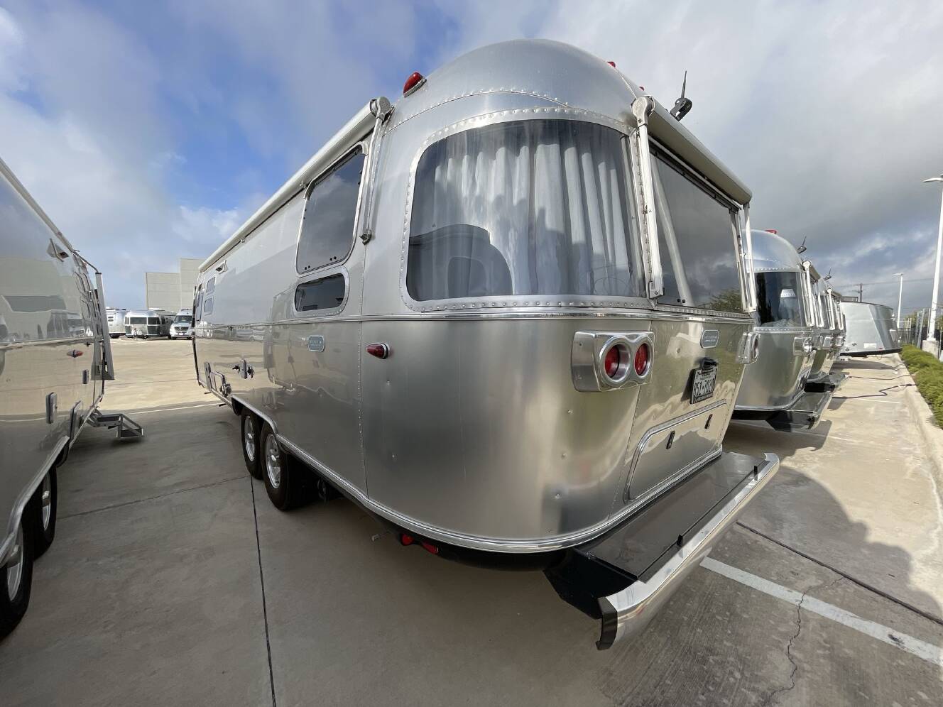 A photo of this 2023 Airstream Pottery Barn 28RB