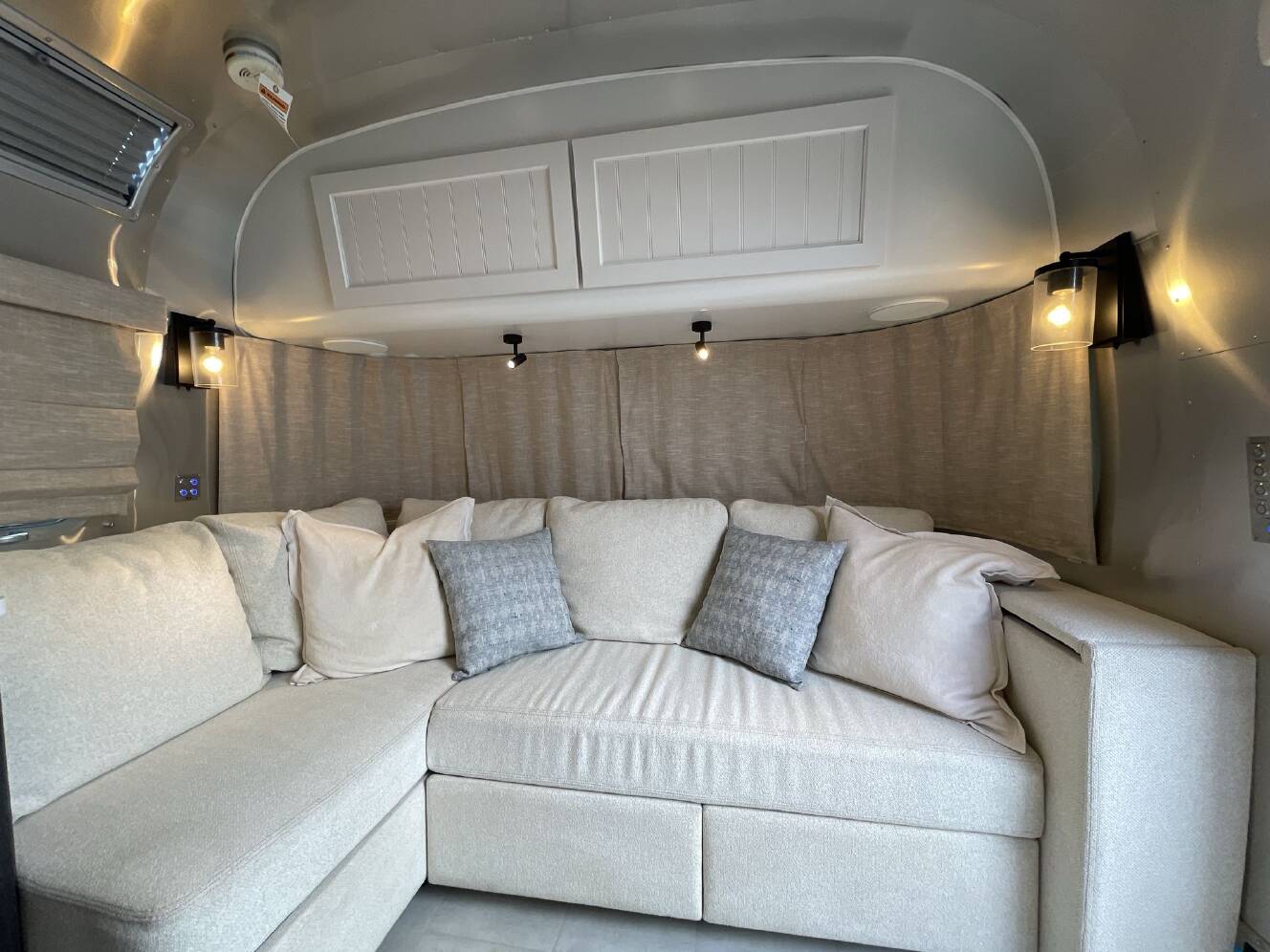 A photo of this 2023 Airstream Pottery Barn 28RB