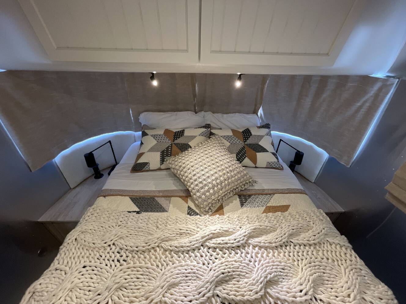 A photo of this 2023 Airstream Pottery Barn 28RB
