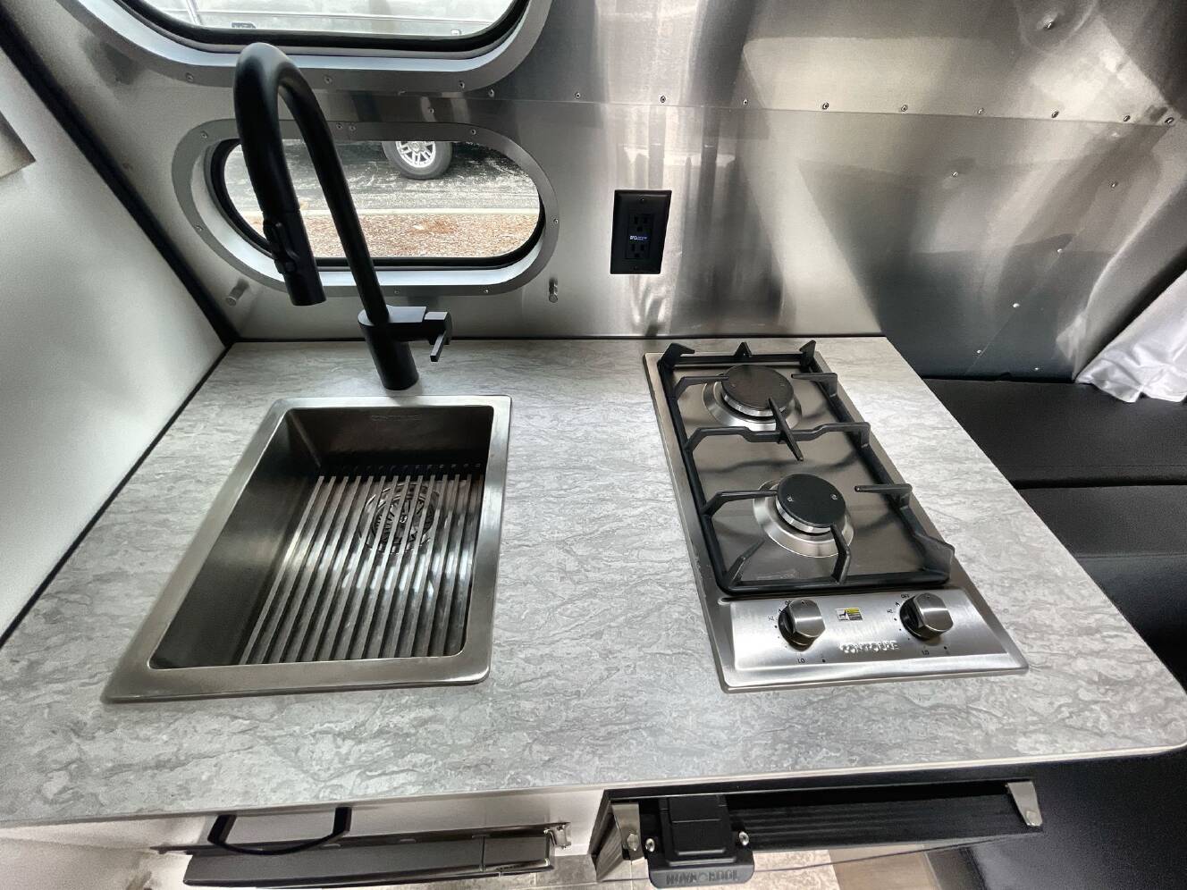 A photo of this 2024 Airstream Caravel 16RB