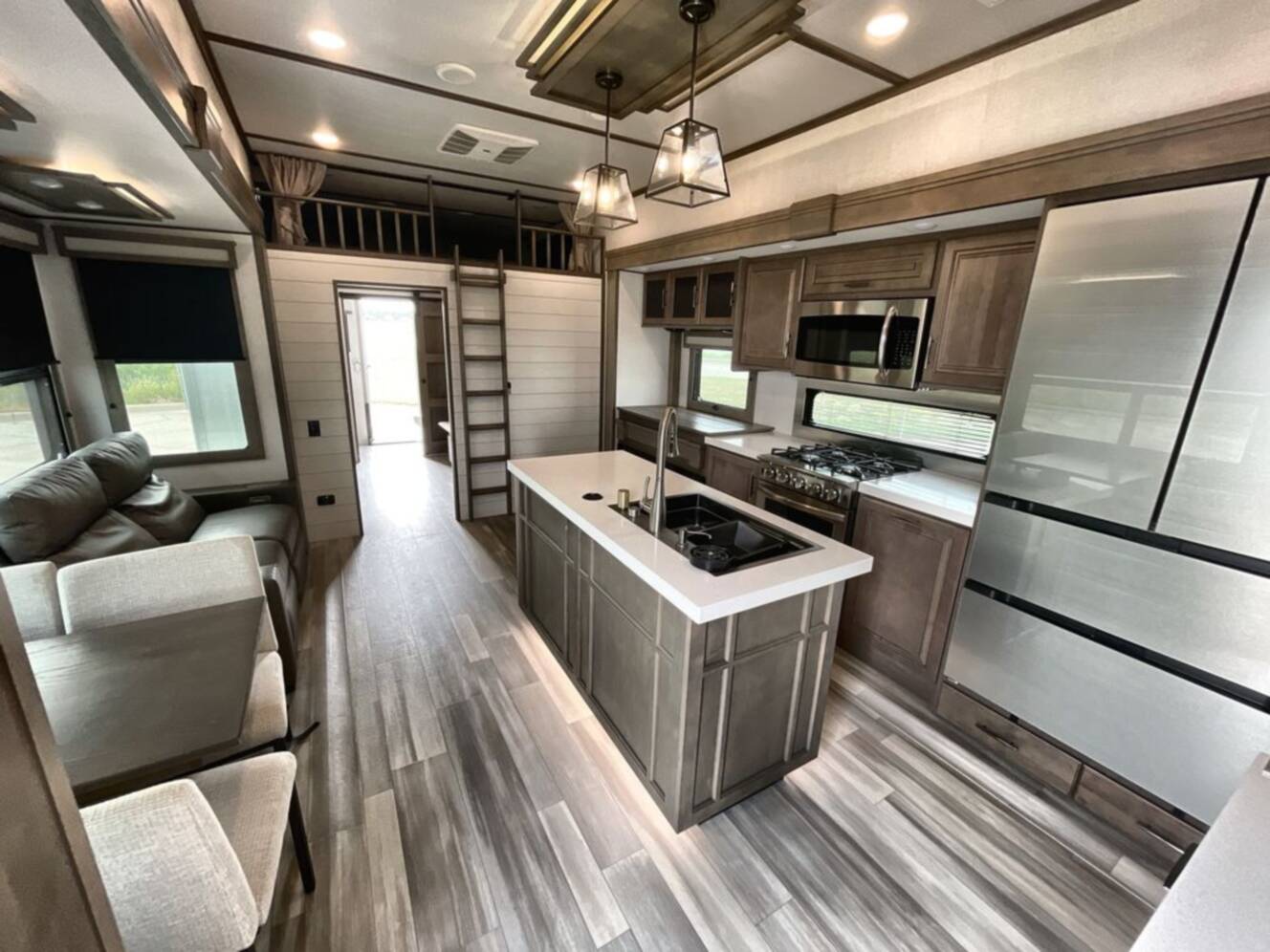 A photo of this 2024 Grand Design Solitude 391DL
