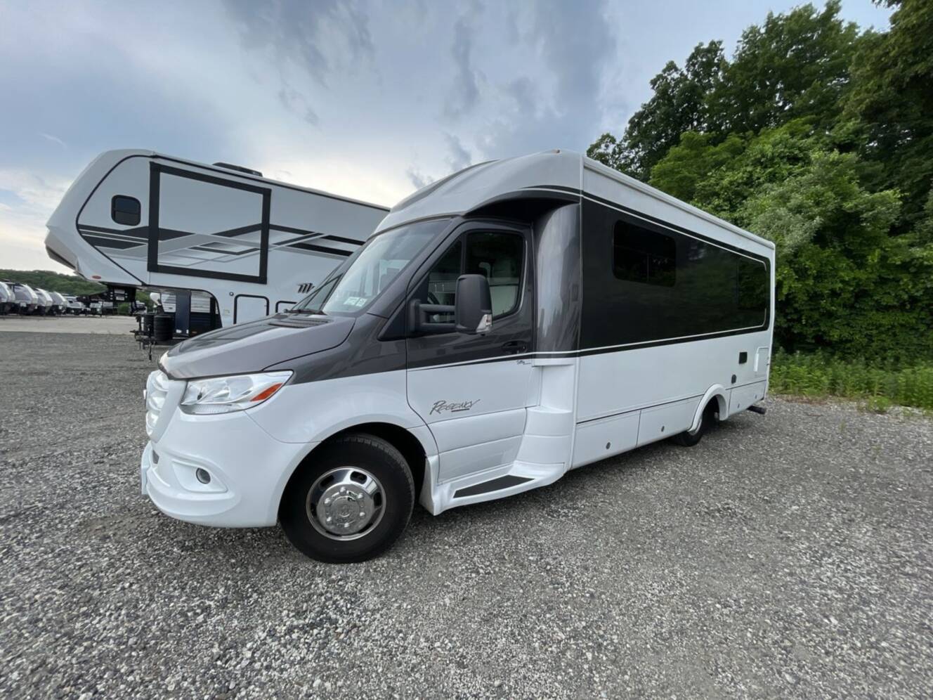 A photo of this 2023 Regency Rv Ultra Brougham 25TB