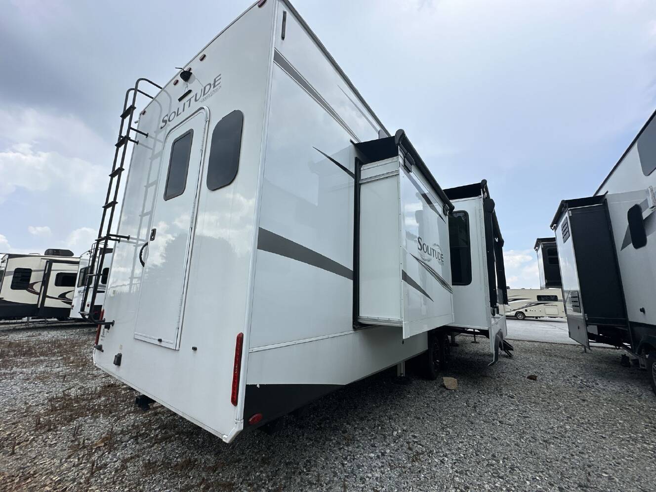 A photo of this 2023 Grand Design Solitude 391DL-R