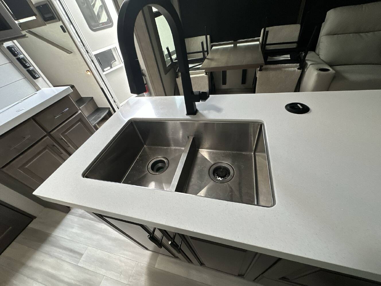 A photo of this 2023 Grand Design Solitude 391DL-R