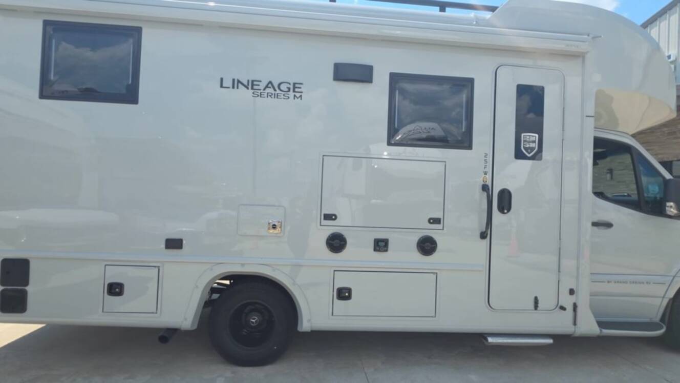 A photo of this 2027 Grand Design Lineage Series M 25FW