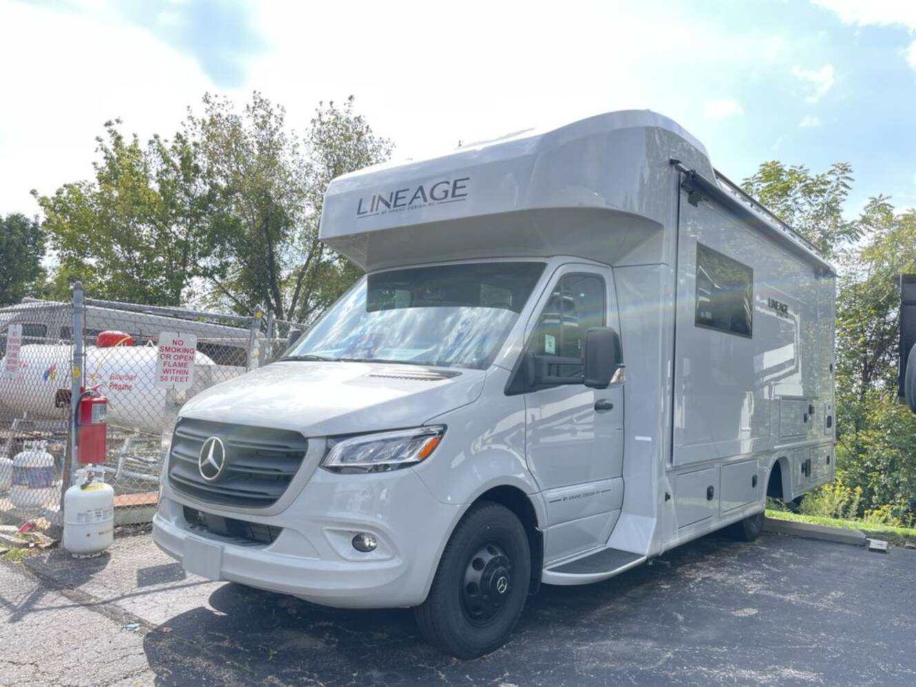 A photo of this 2027 Grand Design Lineage Series M 25FW