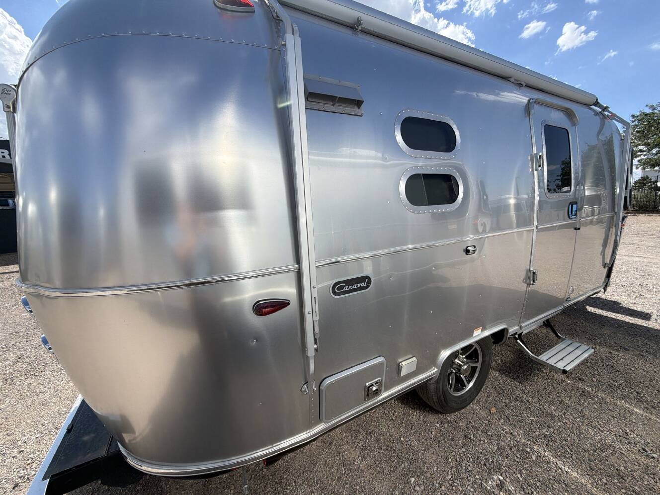 A photo of this 2025 Airstream Caravel 20FB