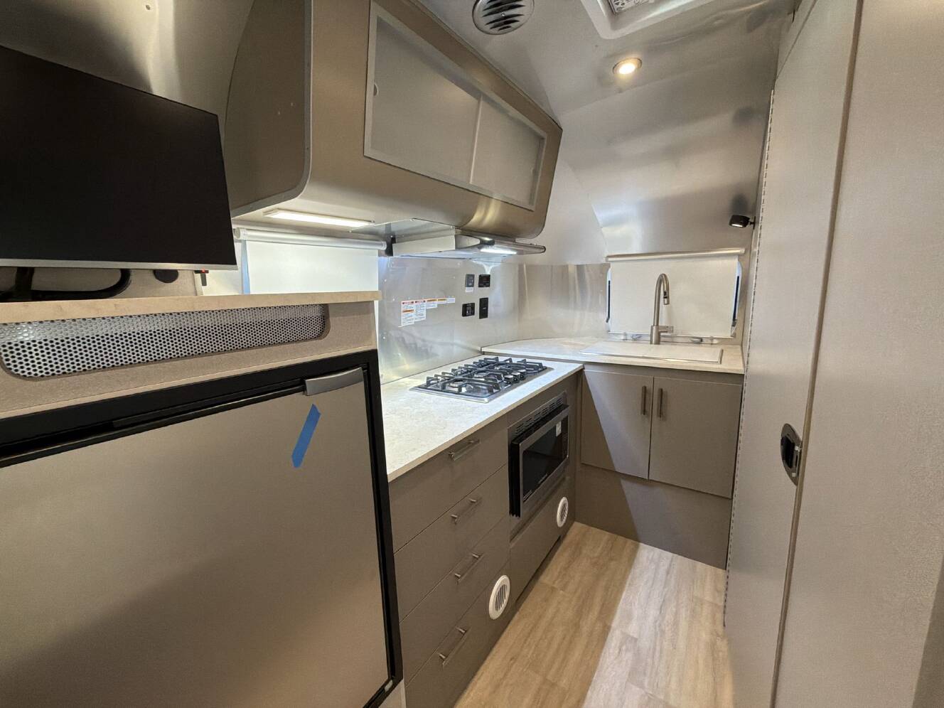 A photo of this 2025 Airstream Caravel 20FB