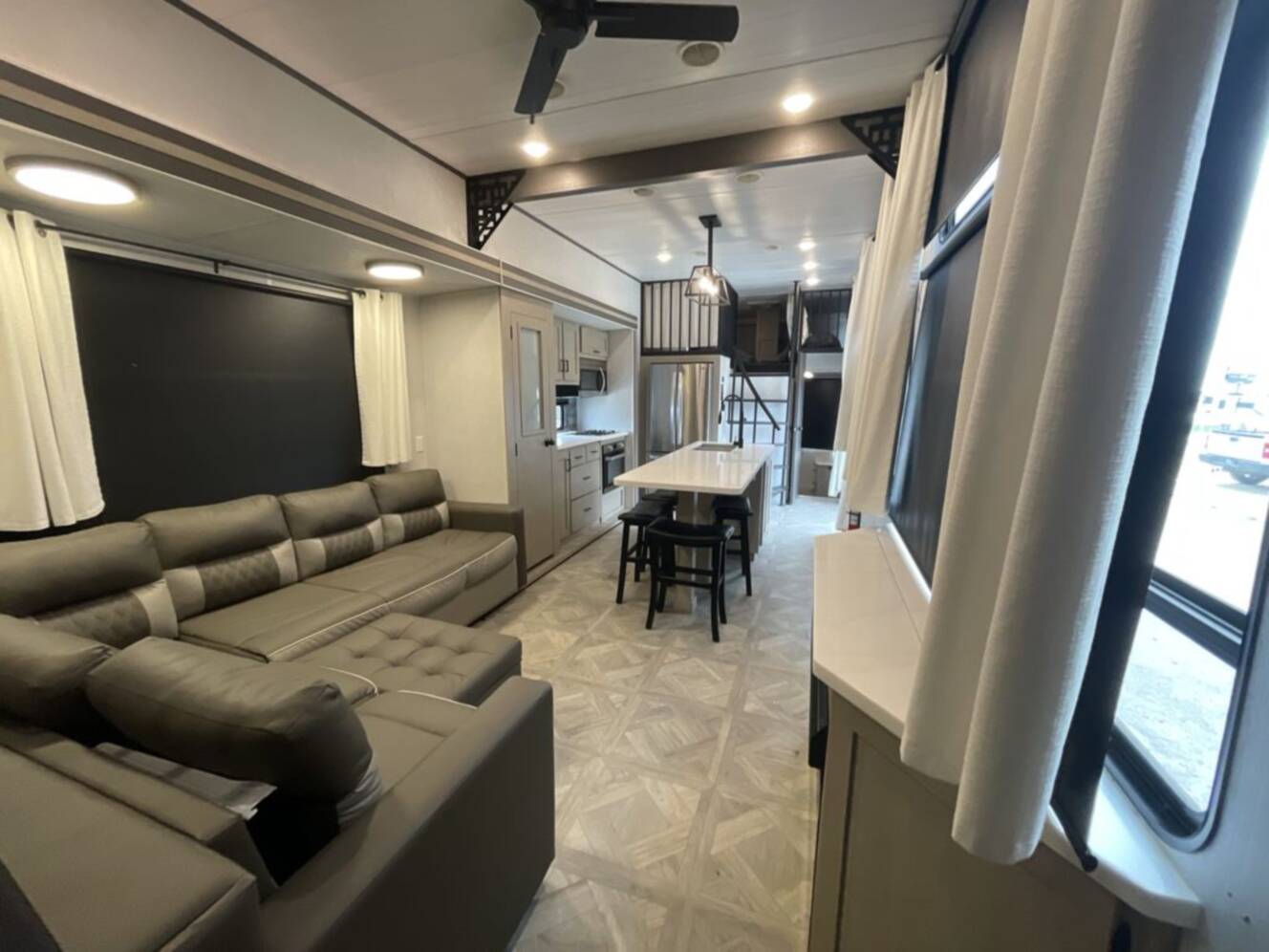 A photo of this 2023 Forest River Salem Grand Villa 42VIEW