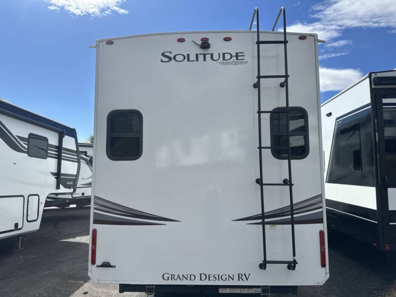A photo of this 2023 Grand Design Solitude S-Class 3330RE-R