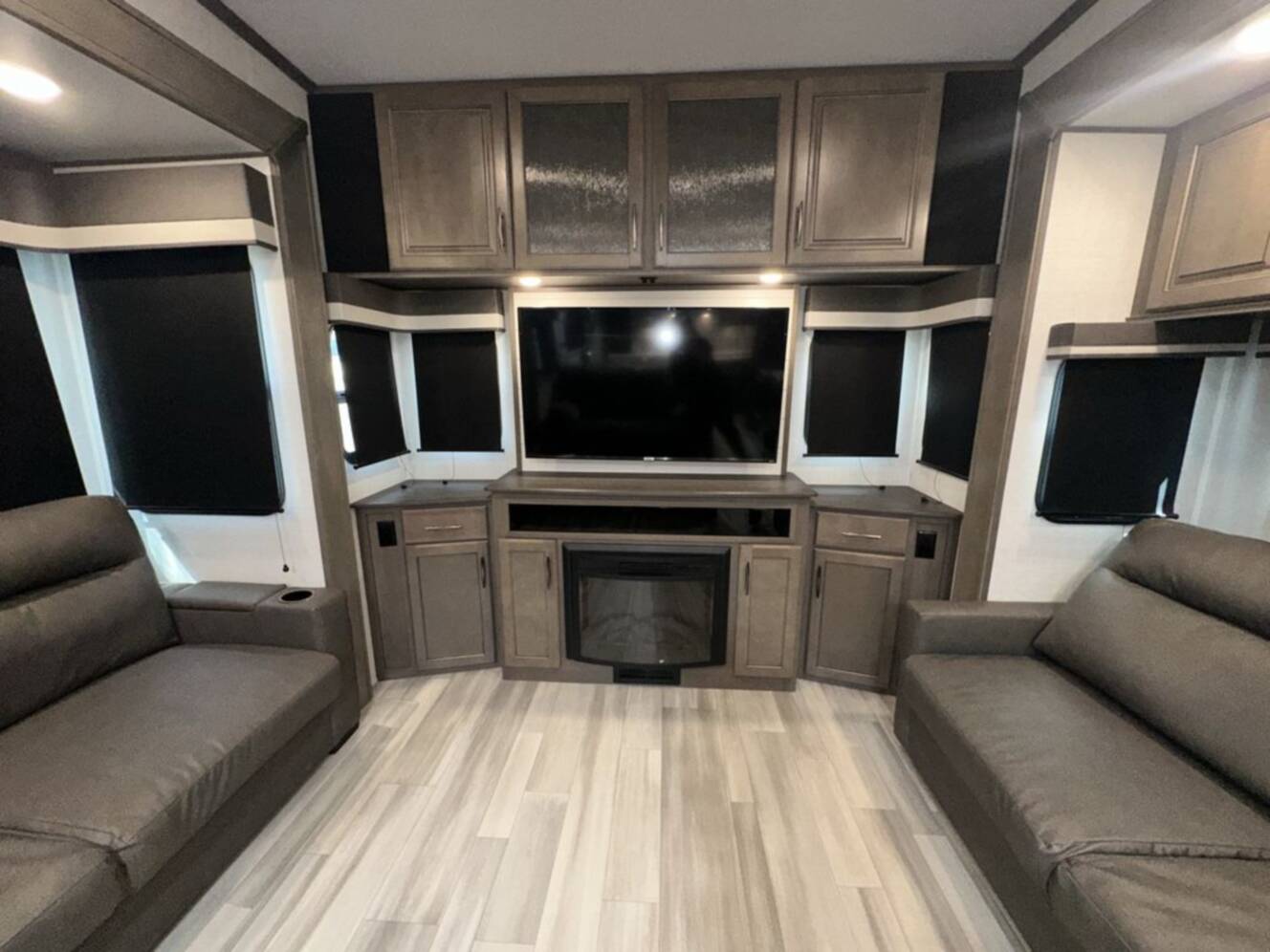 A photo of this 2023 Grand Design Solitude S-Class 3330RE-R