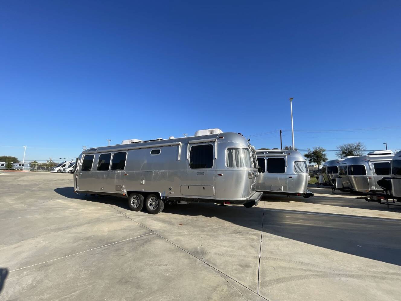 A photo of this 2024 Airstream Classic 30RB TWIN