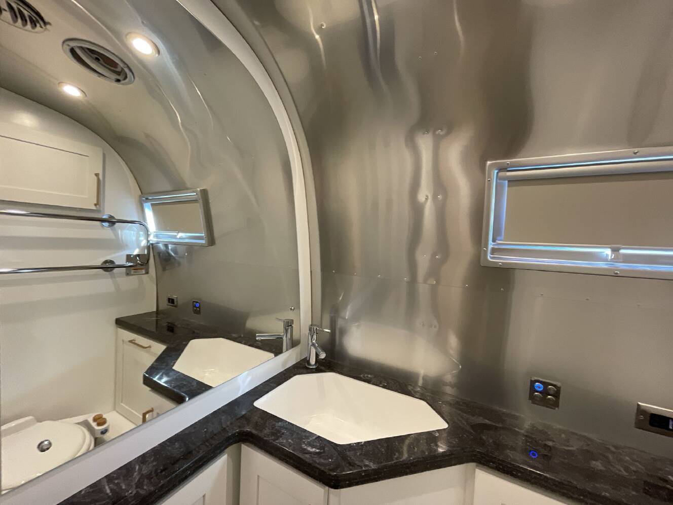 A photo of this 2024 Airstream Classic 30RB TWIN