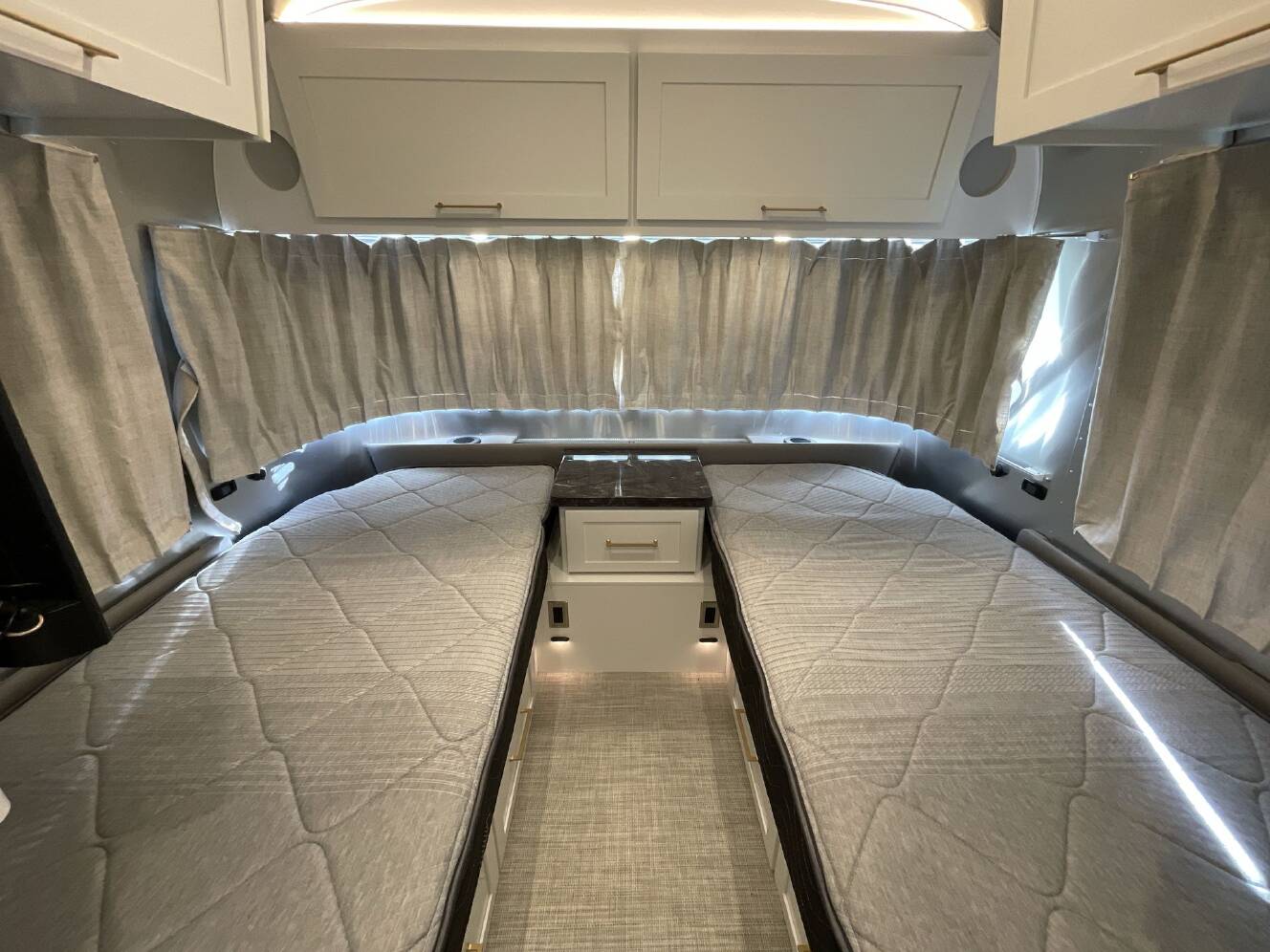 A photo of this 2024 Airstream Classic 30RB TWIN