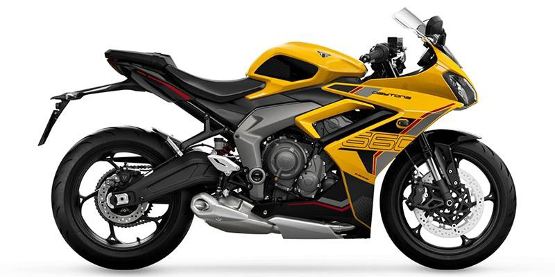 2026 Triumph Daytona 660 - Cosmic Yellow Sapphire Black 660 in Grand Junction, CO