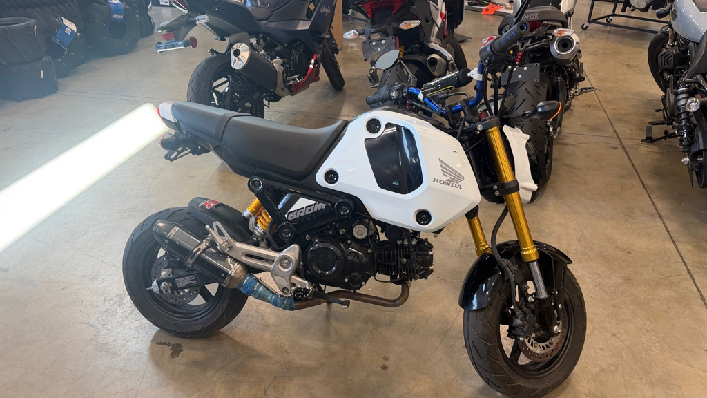 2024 Honda Grom Pearl White in Sublimity, OR