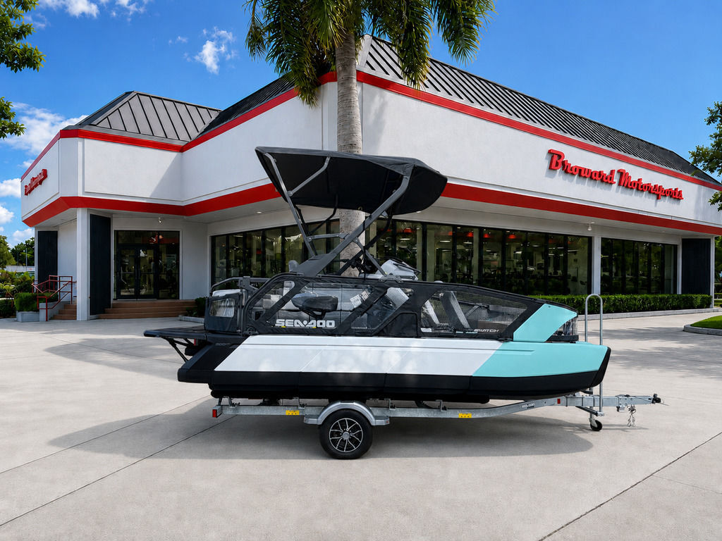 2026 Sea-Doo Switch Sport 18 - 300 hp Galvanized COMPACT - 170 HP in West Palm Beach, FL